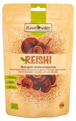 Miniatyrbild RawPowder Reishi Svamppulver, 125 g