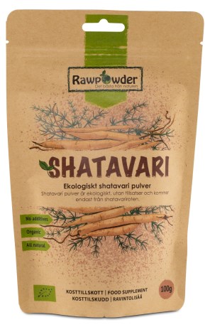 Miniatyrbild Rawpowder Shatavari Eko, 100 g