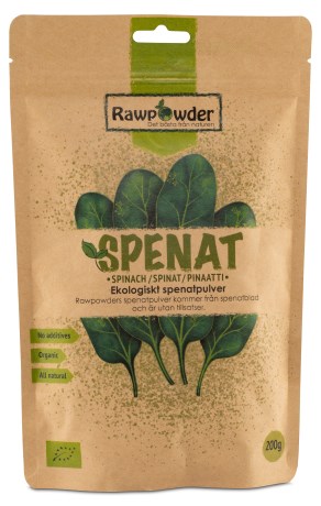 Miniatyrbild RawPowder Spenatpulver, 200 g