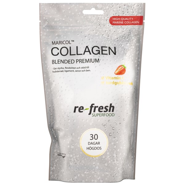 Re-fresh Superfood Collagen Blended Premium Jordgubb 150 g