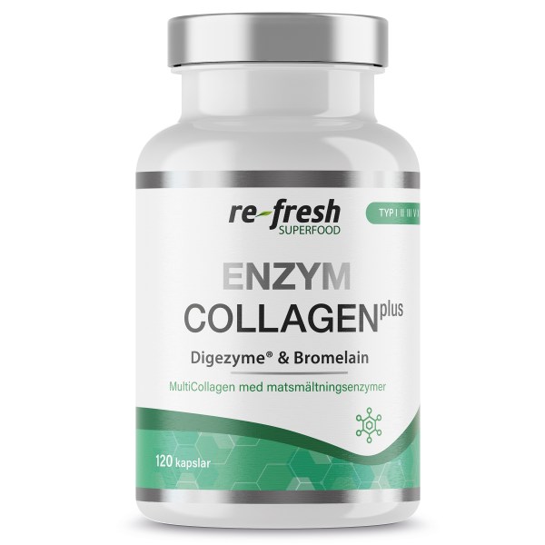 Re-Fresh Superfood Enzym Collagen Plus 120 kaps