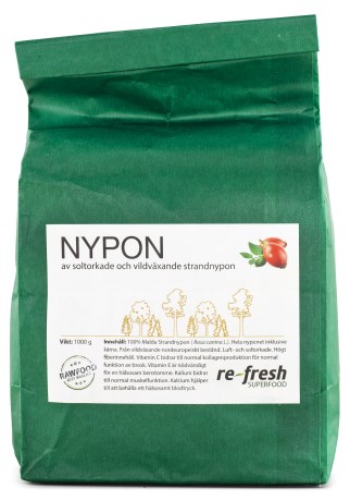 Miniatyrbild Re-fresh Superfood Nypon Superfood, 1 kg