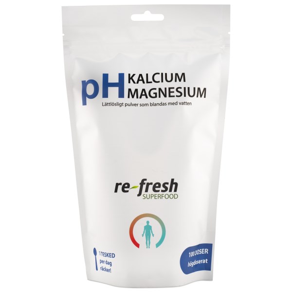 Re-fresh Superfood pH Kalcium Magnesium, 300 g