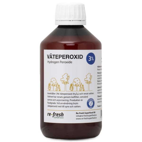 Re-fresh Superfood Väteperoxid 3%, 300 ml