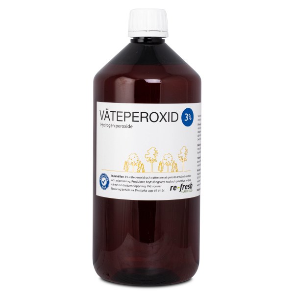 Re-fresh Superfood Väteperoxid 3%, 1000 ml