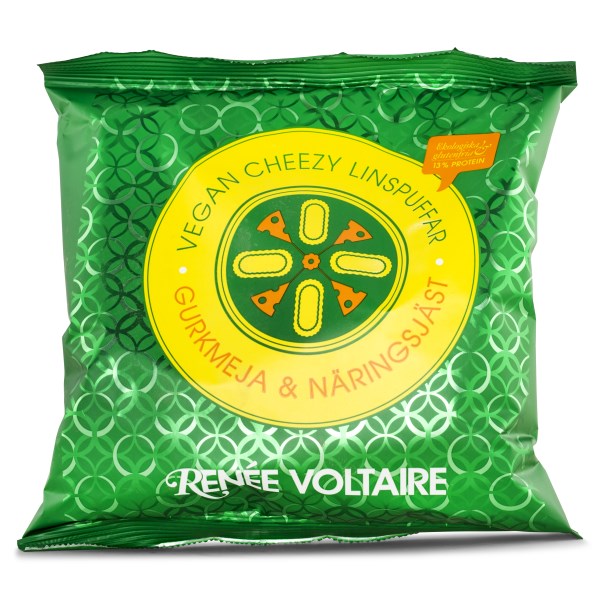 Renee Voltaire Cheezy Vegan Linspuffar, 60 g