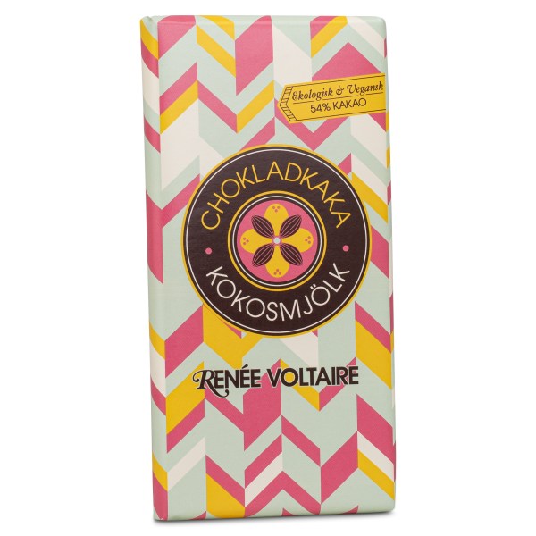 Renee Voltaire Chokladkaka m Kokosmjölk Eko, 80 g