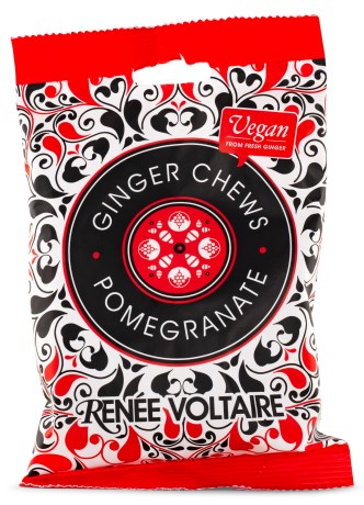 Miniatyrbild Renee Voltaire Ginger Chew, Granat�pple, 120 g