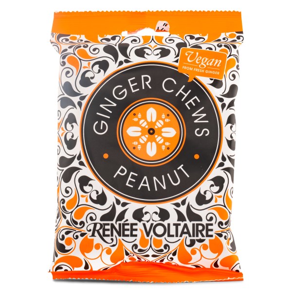 Renee Voltaire Ginger Chew, Peanut, 120 g