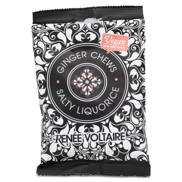 Renee Voltaire Ginger Chew, Saltlakrits, 120 g