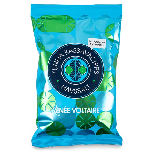 Renee Voltaire Tunna Kassavachips, Havssalt, 100 g