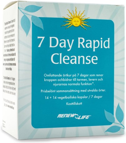Miniatyrbild Renew Life 7 day Rapid Cleanse, 28 kaps