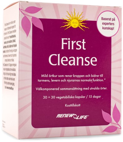 Miniatyrbild Renew Life First Cleanse, 60 kaps