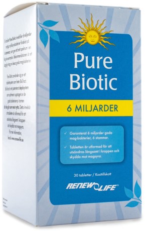 Miniatyrbild Renew Life Pure Biotic, 30 tabl