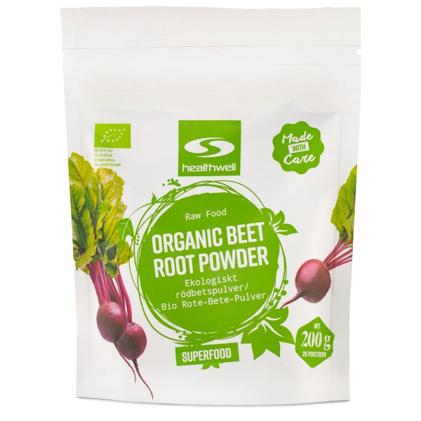 Healthwell Rödbetspulver EKO, 200 g
