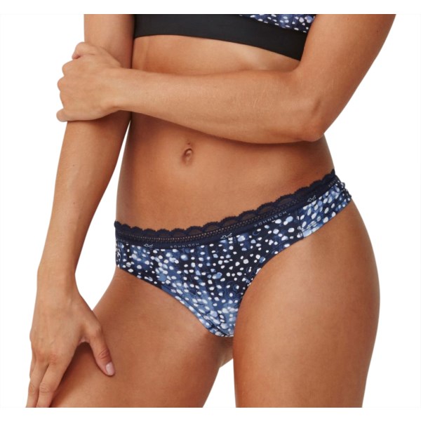 Röhnisch String M Navy Dot