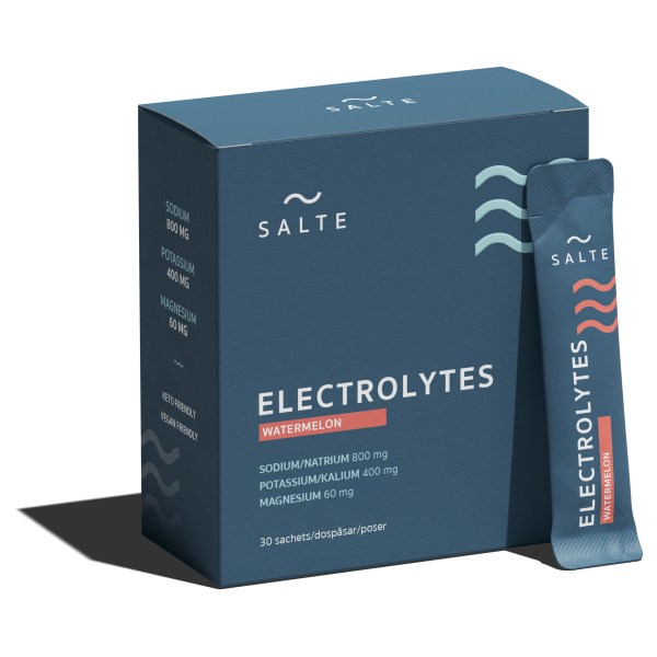 SALTE Elektrolyter, Vattenmelon, 30 dospåsar