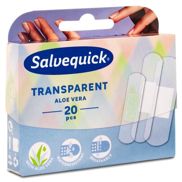 Salvequick Aloe Vera Plåster, 20 st