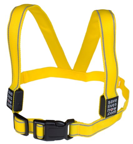 Miniatyrbild Savelivesnow Flash LED Light Vest, S, Yellow