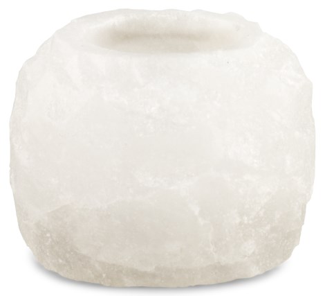 Miniatyrbild Selamix Ljuslykta Saltsten Vit, 400 g