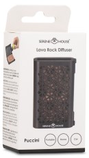 Miniatyrbild Serene House Bildoft Clips Lava Rock Puccini, 1 st, White