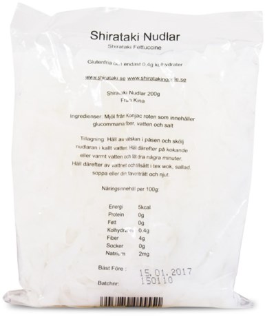 Miniatyrbild Rawfoodshop Shirataki Fettucine, 10-pack