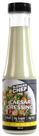 Miniatyrbild Slender Chef Kalorisnl Salladsdressing, 350 ml, Ceasar