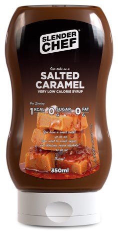 Miniatyrbild Slender Chef Syrup, 350 ml, Salted Caramel