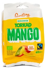 Miniatyrbild Smiling Torkad Mango Fairtrade EKO, 7-pack