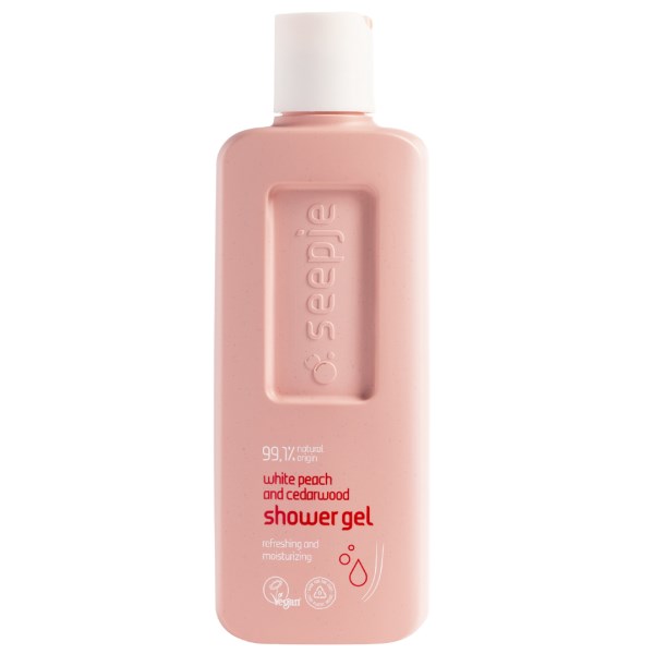 Soaply Shower Gel, 300 ml, White Peach & Cedarwood