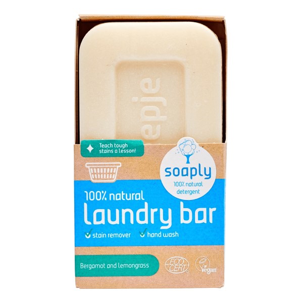 Soaply Tvättblock, 120 g, Bergamott & Citrongräs