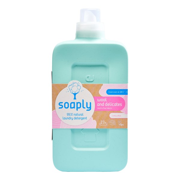 Soaply Tvättmedel Flytande Fintvätt, 1000 ml, Lively Lotus