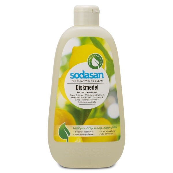 Sodasan Diskmedel, 0,5 L, Citron
