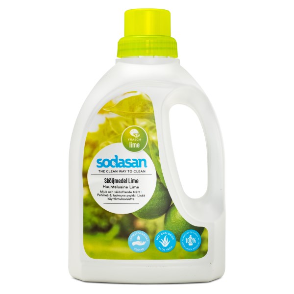 Sodasan Sköljmedel, 750 ml, Lime