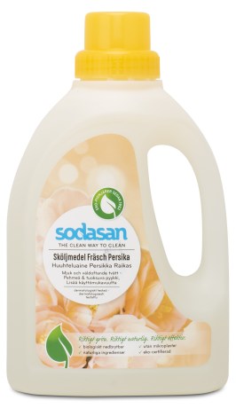 Miniatyrbild Sodasan Sk�ljmedel, 750 ml, Persika