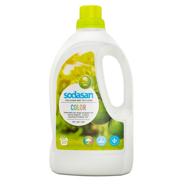 Sodasan Tvättmedel, 1.5 L, Lime