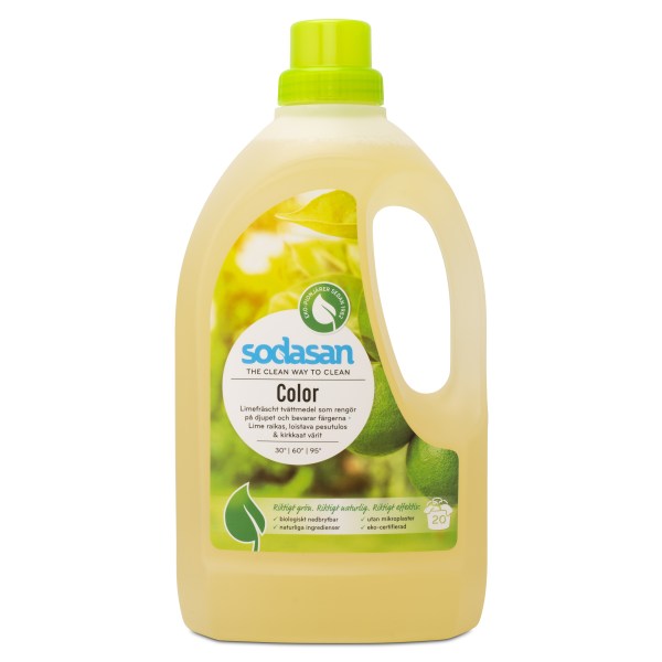 Sodasan Tvättmedel, 1.5 L, Lime