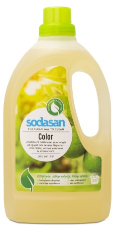 Miniatyrbild Sodasan Tvttmedel, 1.5 L, Lime