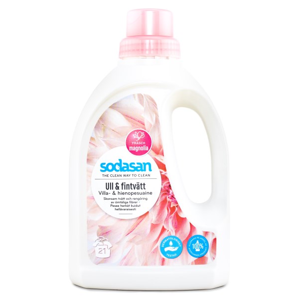 Sodasan Ull & Fintvätt, 750 ml
