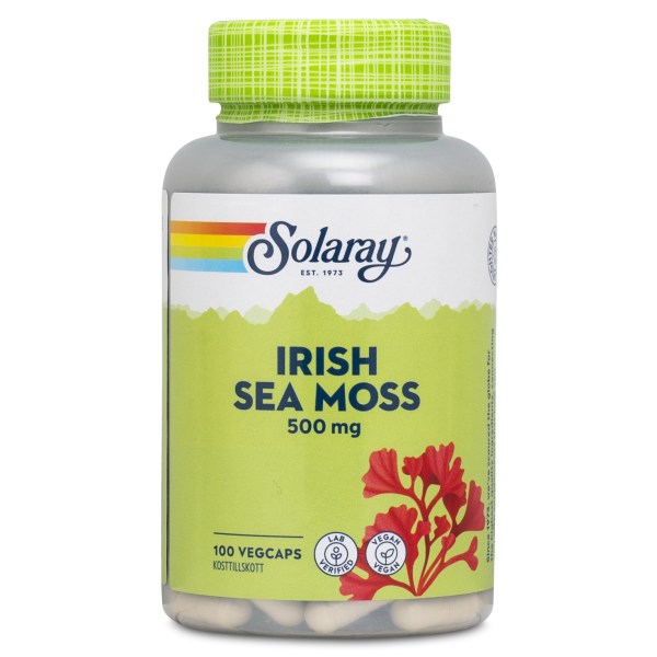 Solaray Irish Sea Moss, 100 kaps