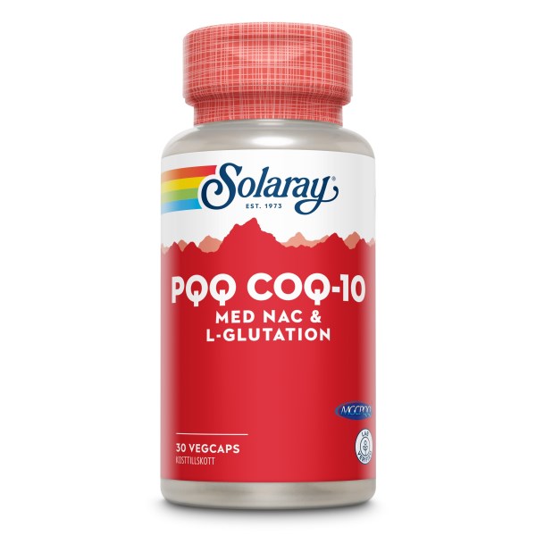 Solaray PQQ CoQ-10, 30 kaps
