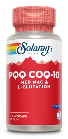 Miniatyrbild Solaray PQQ CoQ-10, 30 kaps