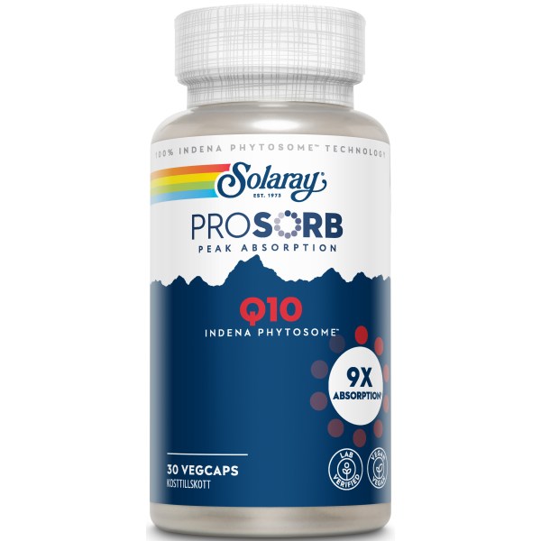 Solaray Prosorb Q10, 30 kaps