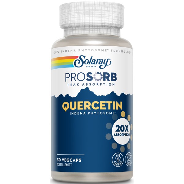 Solaray Prosorb Quercetin, 30 kaps