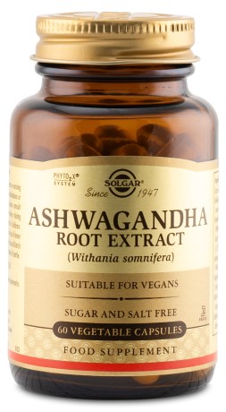 Miniatyrbild Solgar Ashwagandha Root Extract, 60 kaps