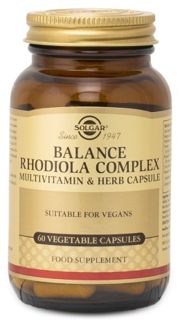 Miniatyrbild Solgar Balance Rhodiola Complex, 60 kaps