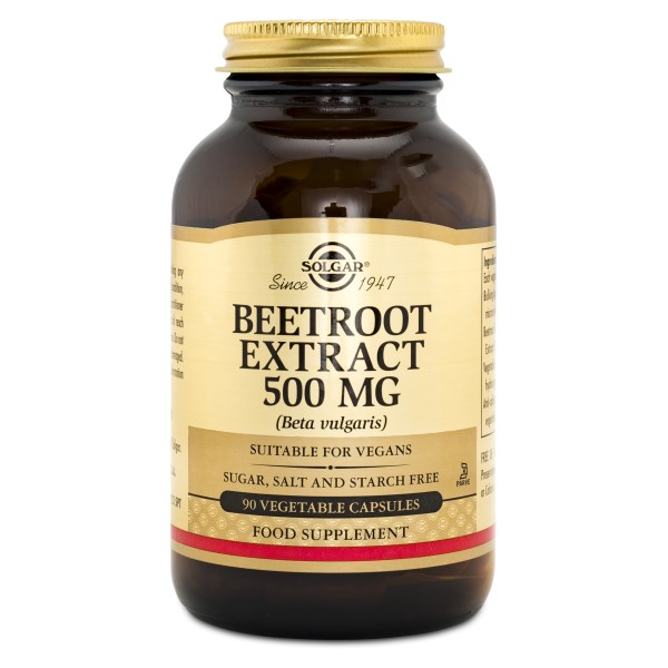 Solgar Beetroot Extract 500 mg, 90 kaps