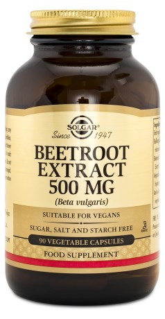 Miniatyrbild Solgar Beetroot Extract 500 mg, 90 kaps