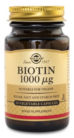 Miniatyrbild Solgar Biotin, 100 tabl