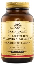 Miniatyrbild Solgar Brain Works, 60 kaps